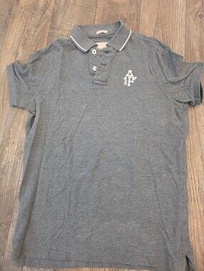 Vintage Y2k Mens Abercrombie & Fitch Polo Muscle Fit Sz Large